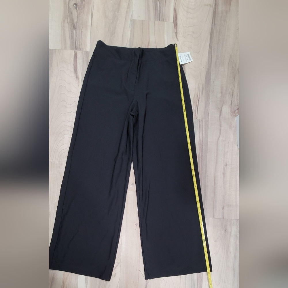Cristian Siriano Black Women's Dress Pants Wide Leg